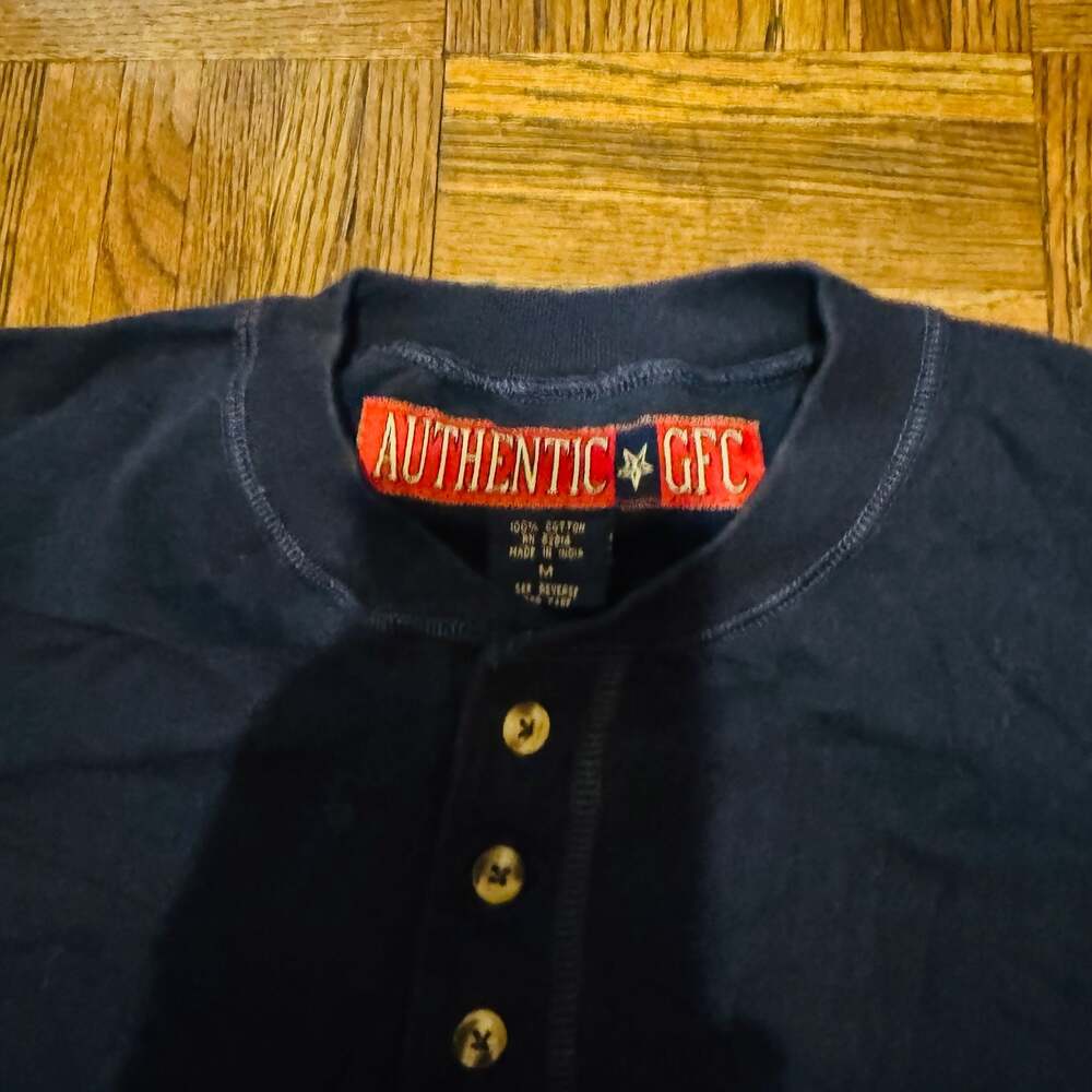 Vintage Authentic GFC Navy Blue 100% Cotton